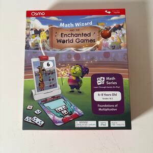 OSMO Math Wizard and the Enchanted World Games for iPad Ages 6-8 Years STEM NEW
